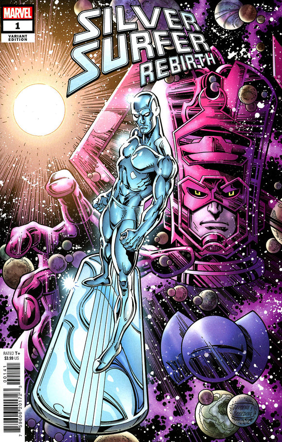 Silver Surfer Rebirth (2022 Marvel) #1 (Of 5) Jurgens Variant Comic Books published by Marvel Comics