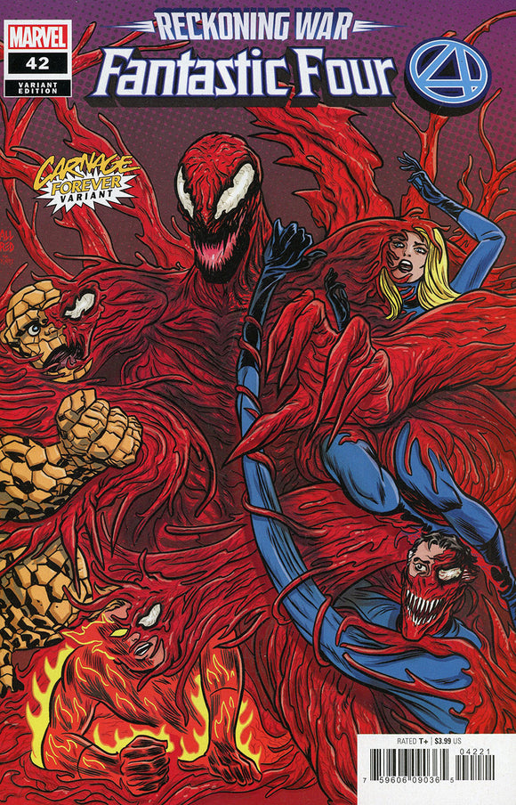 Fantastic Four (2018 6th Series) #42 Allred Carnage Forever Variant Comic Books published by Marvel Comics