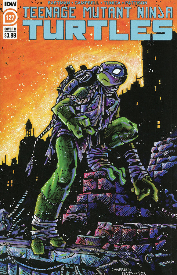Teenage Mutant Ninja Turtles (Tmnt) (2011 Idw) #127 Cvr B Eastman Comic Books published by Idw Publishing