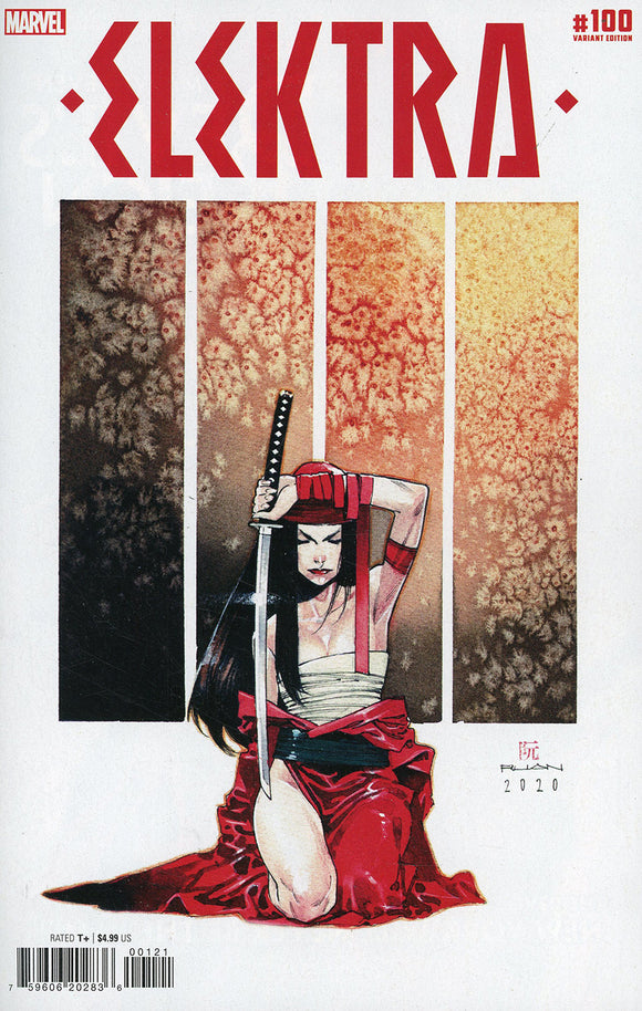 Elektra (2022 Marvel) #100 Dike Ruan Variant Comic Books published by Marvel Comics