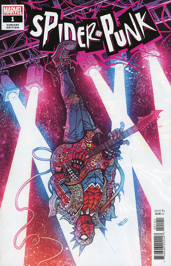 Spider-Punk (2022 Marvel) #1 (Of 5) Wolf Var Comic Books published by Marvel Comics