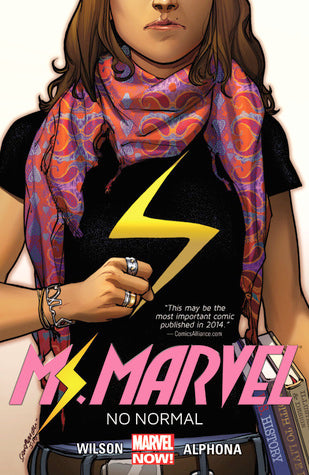 Ms Marvel (Paperback) Vol 01 No Normal Graphic Novels published by Marvel Comics