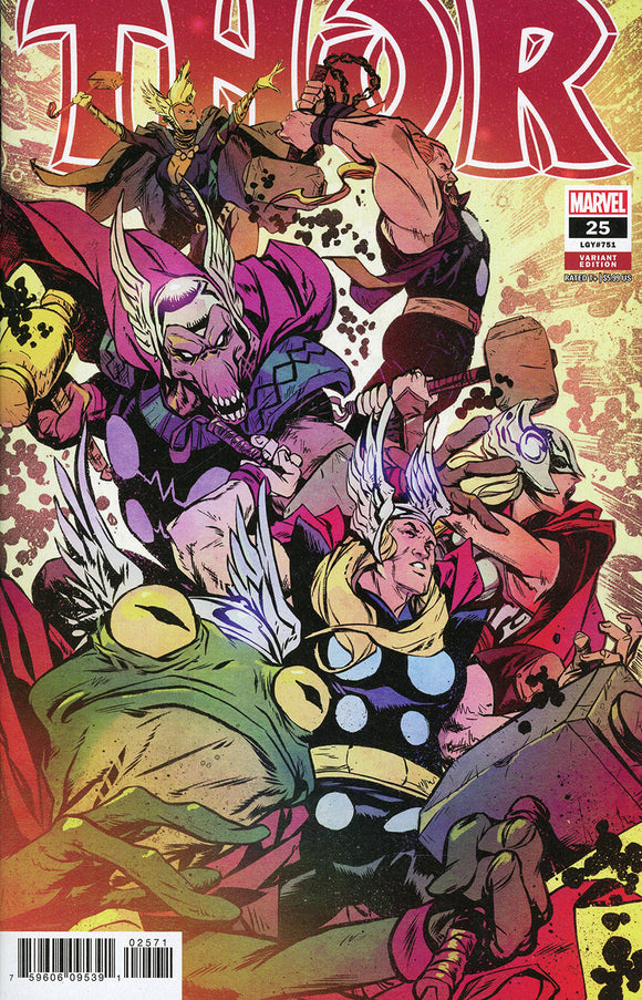 Thor (2020 Marvel) (6th Series) #25 Greene Variant Comic Books published by Marvel Comics