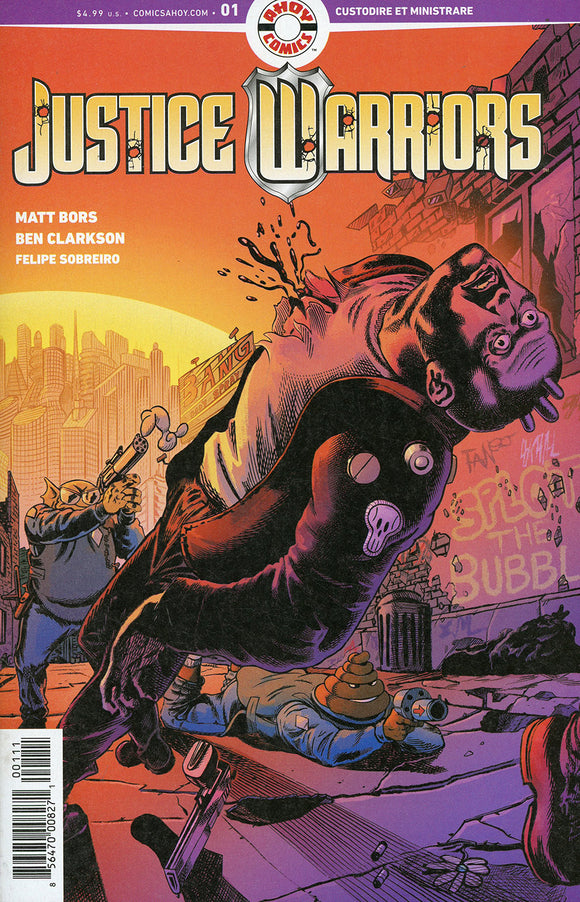 Justice Warriors (2022 Ahoy) #1 (Of 6) Cvr A Ben Clarkson Comic Books published by Ahoy Comics