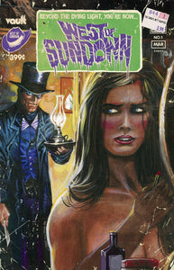 West of Sundown (2022 Vault Comics) #1 Thank You Variant Comic Books published by Vault Comics