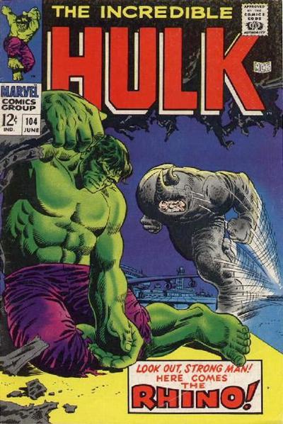 Incredible Hulk (1962 Marvel) (1st Series) #104 Comic Books published by Marvel Comics