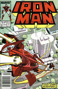 Iron Man (1968 Marvel) (1st Series) #217 (Newsstand Edition) (FN/VF) Comic Books published by Marvel Comics