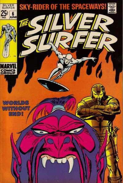 Silver Surfer (1968 Marvel) (1st Series) #6 Comic Books published by Marvel Comics