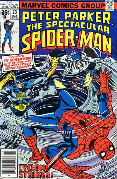 Spectacular Spider-Man (1976 Marvel) (1st Series) #23 (VF-) Comic Books published by Marvel Comics