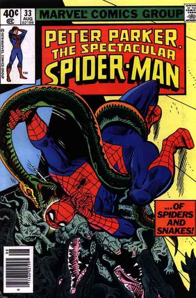 Spectacular Spider-Man (1976 Marvel) (1st Series) #33 (Newsstand Edition) (FN) Comic Books published by Marvel Comics