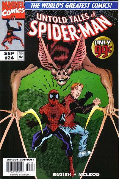 Untold Tales of Spider-Man (1995 Marvel) #24
 Comic Books published by Marvel Comics