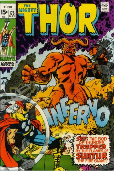 Thor (1962 Marvel 1st Series) (Journey Into Mystery) #176 Comic Books published by Marvel Comics