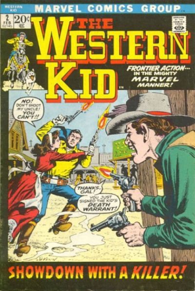 Western Kid (1971 Marvel) #2 Comic Books published by Marvel Comics