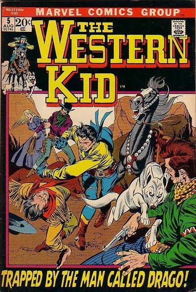 Western Kid (1971 Marvel) #5 Comic Books published by Marvel Comics