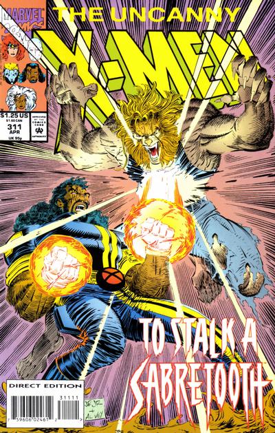 Uncanny X-Men (1963 Marvel) (1st Series) #311 (Direct Edition) (NM) Comic Books published by Marvel Comics