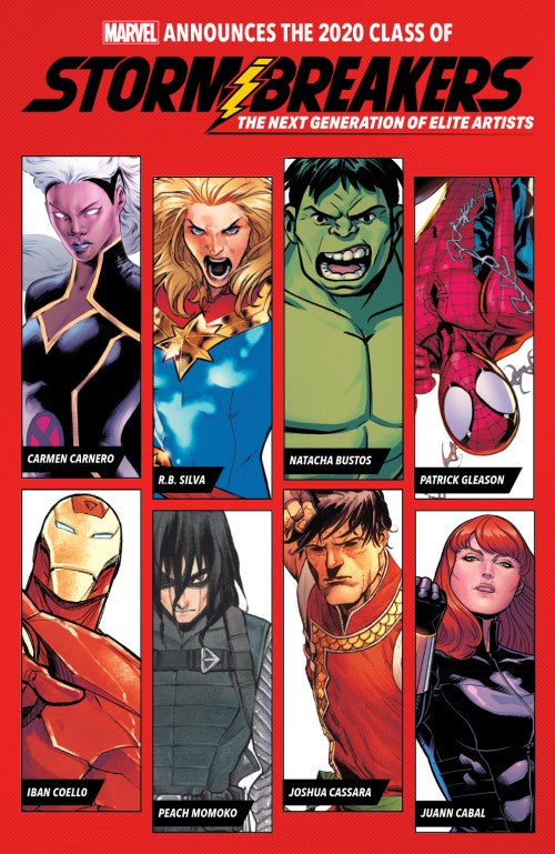 Stormbreakers 2020 Sketchbook Comic Books published by Marvel Comics