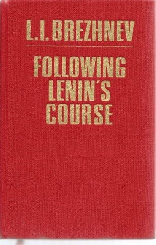 Book: Following Lenin's Course, Speeches and Articles