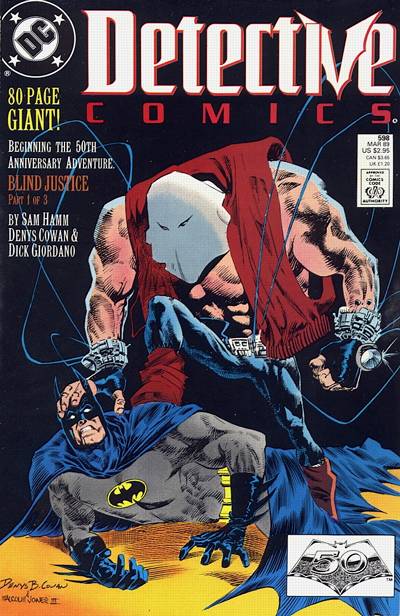 Detective Comics (1937 DC) (1st Series) #598 (Direct Edition) Comic Books published by Dc Comics