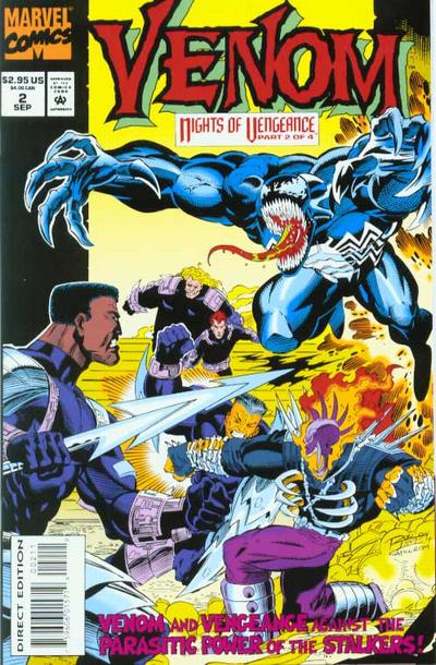 Venom Nights of Vengeance (1994 Marvel) #2 (VF) Comic Books published by Marvel Comics