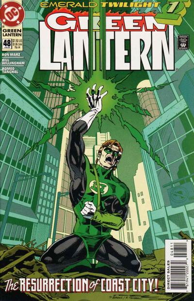 Green Lantern (1990 DC) (2nd Series) #48 (Direct Edition) Comic Books published by Dc Comics