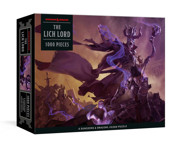The Lich Lord Puzzle: A Dungeons & Dragons Jigsaw Puzzle: Jigsaw Puzzles For Adults Puzzles published by Clarkson Potter