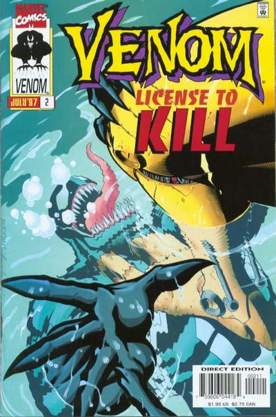 Venom License to Kill (1997 Marvel) #2 (VF) Comic Books published by Marvel Comics