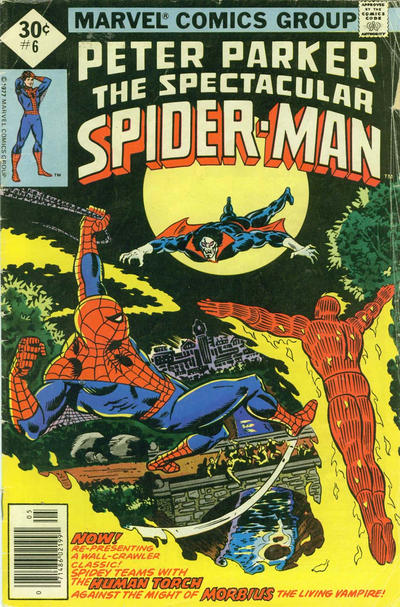 Spectacular Spider-Man (1976 Marvel) (1st Series) #6 Whitman Edition (VG) Comic Books published by Marvel Comics
