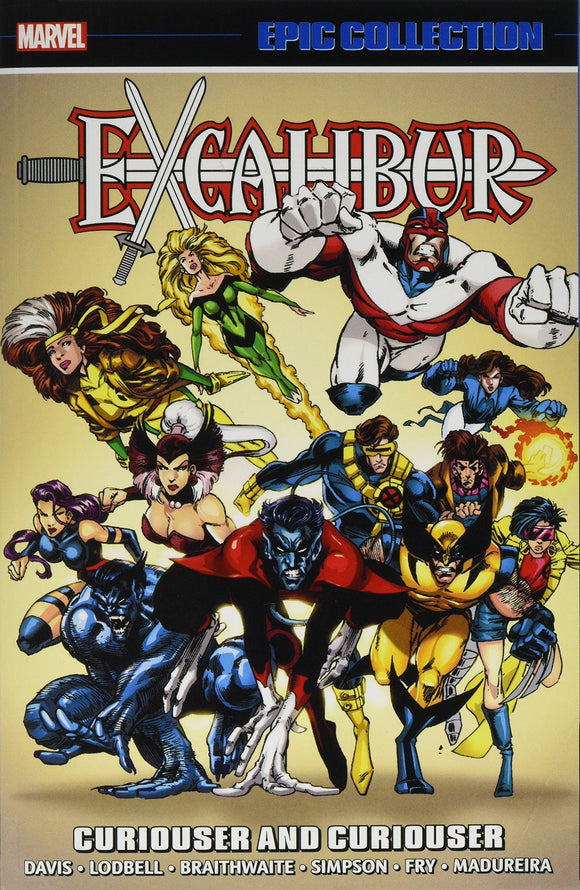 Excalibur Epic Collection Vol 04 (Paperback) Curiouser And Curiouser Graphic Novels published by Marvel Comics