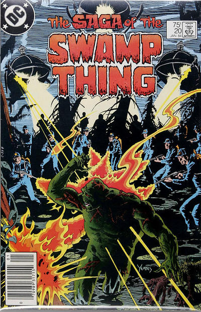 Swamp Thing (1982 DC) (2nd Series) #20 (Newsstand Edition) (FN) Comic Books published by Dc Comics