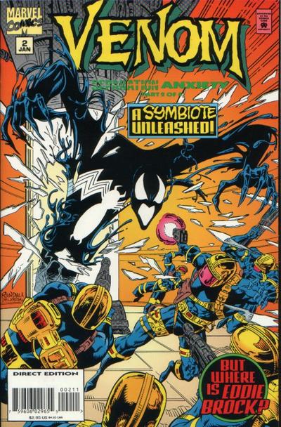 Venom Separation Anxiety (1994 Marvel) #2 (VF-) Comic Books published by Marvel Comics