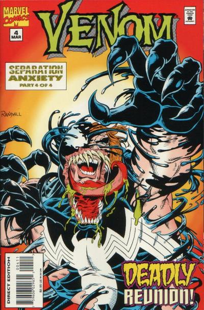 Venom Separation Anxiety #4 Comic Books published by Marvel Comics