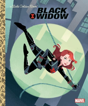 Black Widow (Marvel) Little Golden Book Graphic Novels published by Golden Books