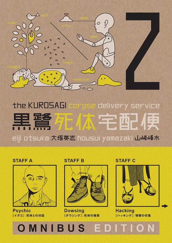 The Kurosagi Corpse Delivery Service: Book Two Omnibus Manga published by Dark Horse Comics