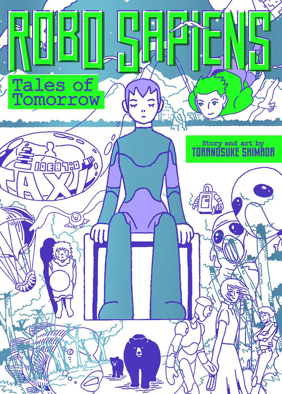 Robo Sapiens Tales Of Tomorrow Omnibus Manga published by Seven Seas Entertainment Llc