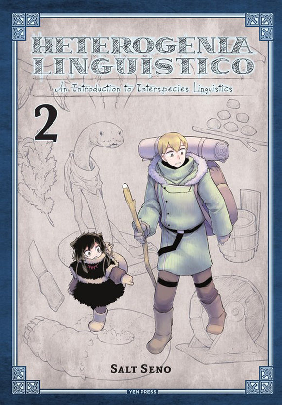 Heterogenia Linguistico Gn Vol 02 Manga published by Yen Press