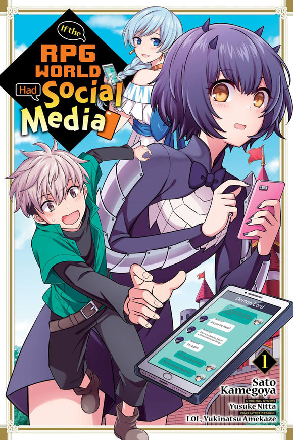If The Rpg World Had Social Media Gn Vol 01 Manga published by Yen Press