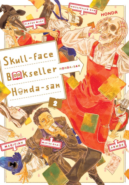 Skull-Face Bookseller Honda-San (Manga) Vol 02 Manga published by Yen Press