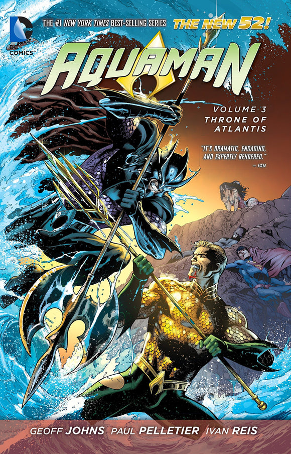 Aquaman (Paperback) Vol 03 Throne Of Atlantis (New 52) Graphic Novels published by Dc Comics