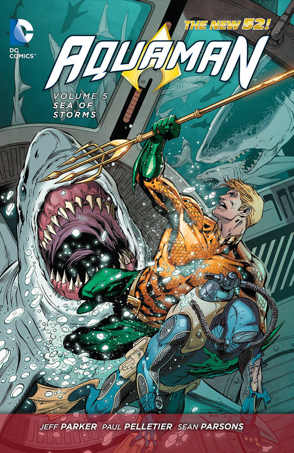 Aquaman (Paperback) Vol 05 Sea Of Storms Graphic Novels published by Dc Comics