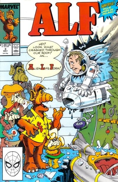 ALF (1988 Marvel) #3 (Direct Edition) Comic Books published by Marvel Comics