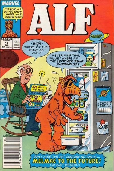 ALF (1988 Marvel) #17 (Newsstand Edition) Comic Books published by Marvel Comics