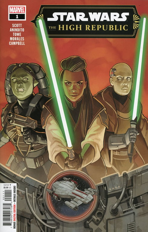 Star Wars the High Republic Phase III (2023 Marvel) #1 Comic Books published by Marvel Comics