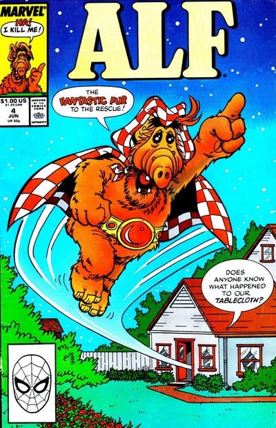 ALF (1988 Marvel) #4 (Direct Edition) Comic Books published by Marvel Comics