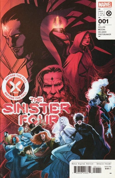 X-Men Before the Fall Sinister Four (2023 Marvel) #1 Comic Books published by Marvel Comics
