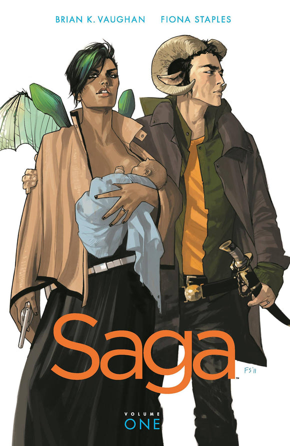 Saga (Paperback) Vol 01 (Mature) Graphic Novels published by Image Comics