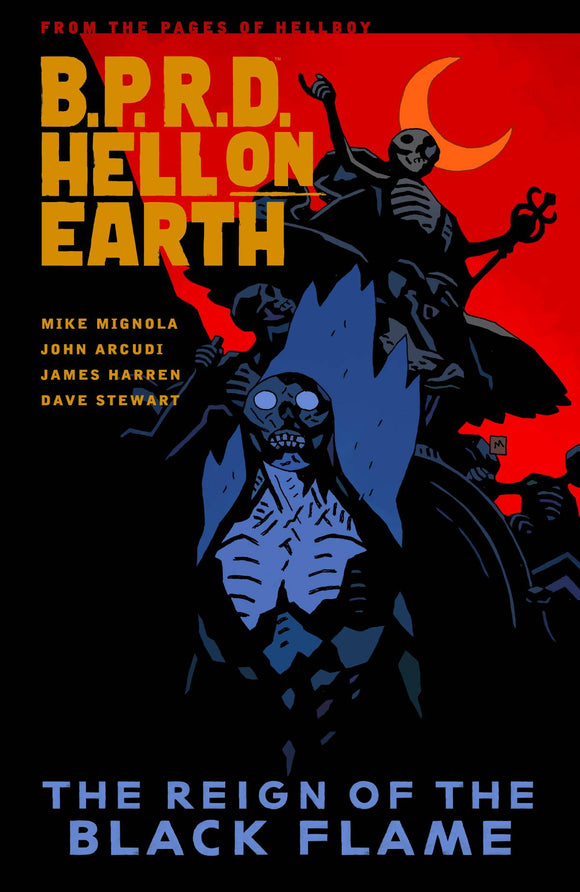Bprd Hell On Earth (Paperback) Vol 09 Reign Of Black Flame Graphic Novels published by Dark Horse Comics