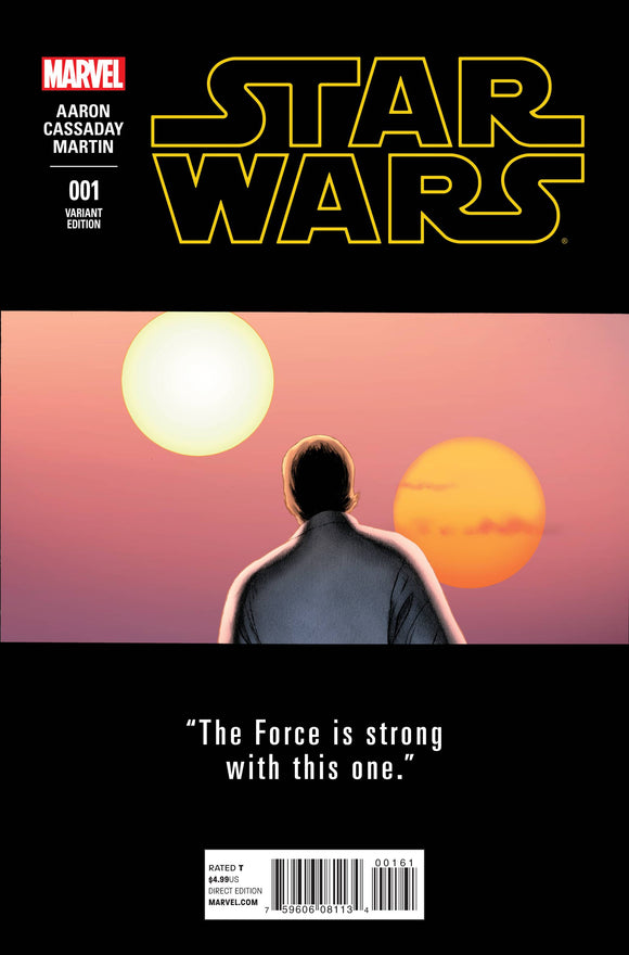 Star Wars (2015 Marvel) (2nd Series) #1 1:25 Incentive Cassaday Teaser Variant Comic Books published by Marvel Comics