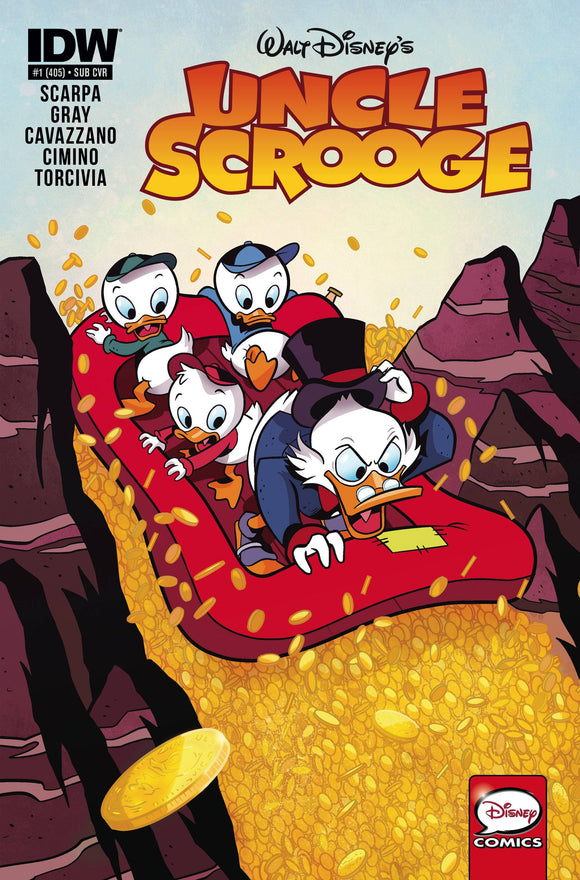 Uncle Scrooge (2015 Idw) #1 Subscription Variant Comic Books published by Idw Publishing