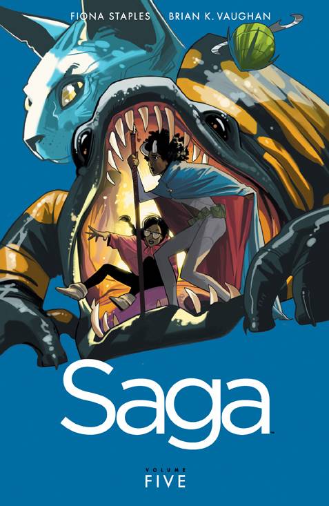 Saga (Paperback) Vol 05 (Mature) Graphic Novels published by Image Comics