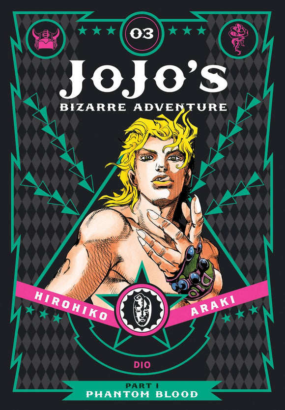 Jojo's Bizarre Adventure: Part 1: Phantom Blood (Hardcover) Vol 03 Manga published by Viz Media Llc
